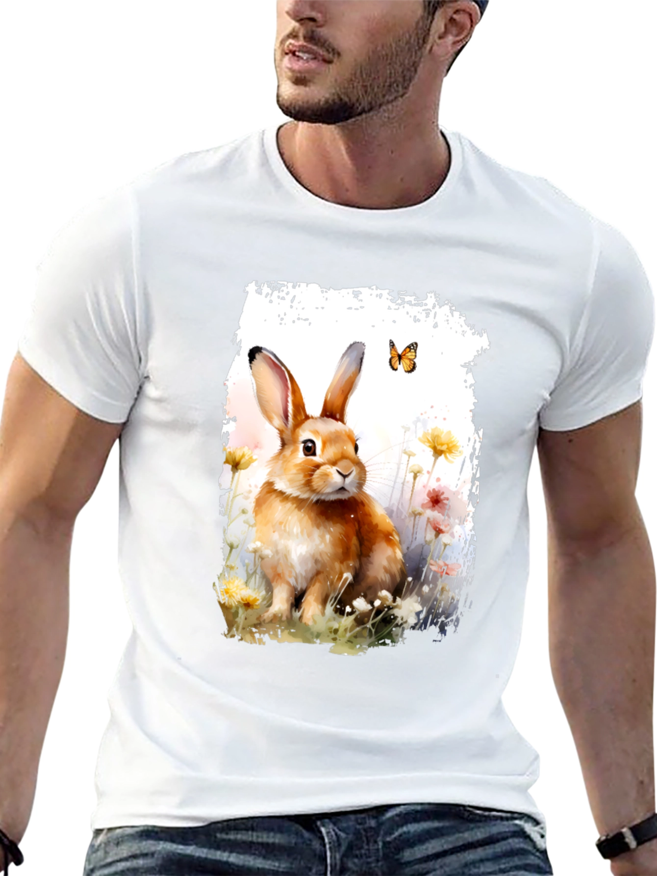 Bunny Meadow Graphic Tee