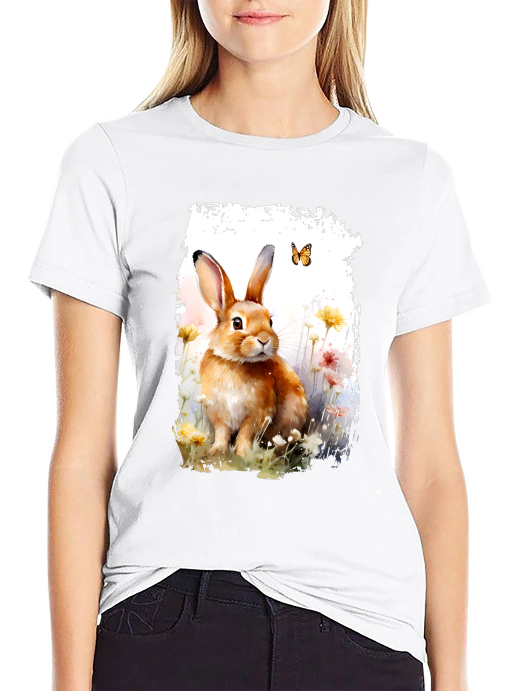 Bunny Meadow Graphic Tee