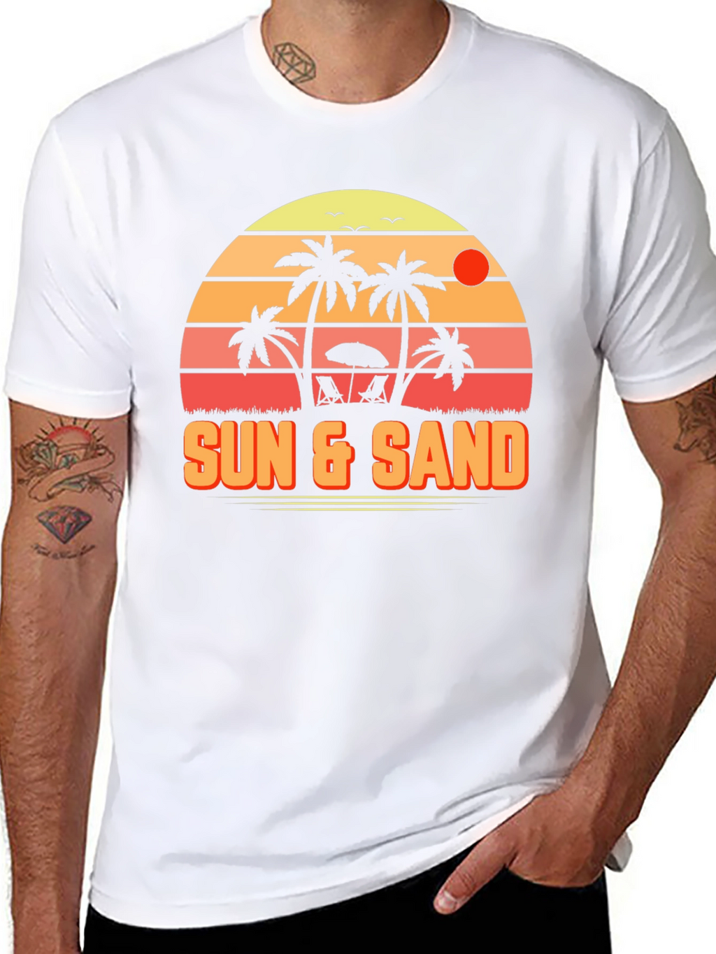 Sun & Sand Graphic Tee - Beach Vibes