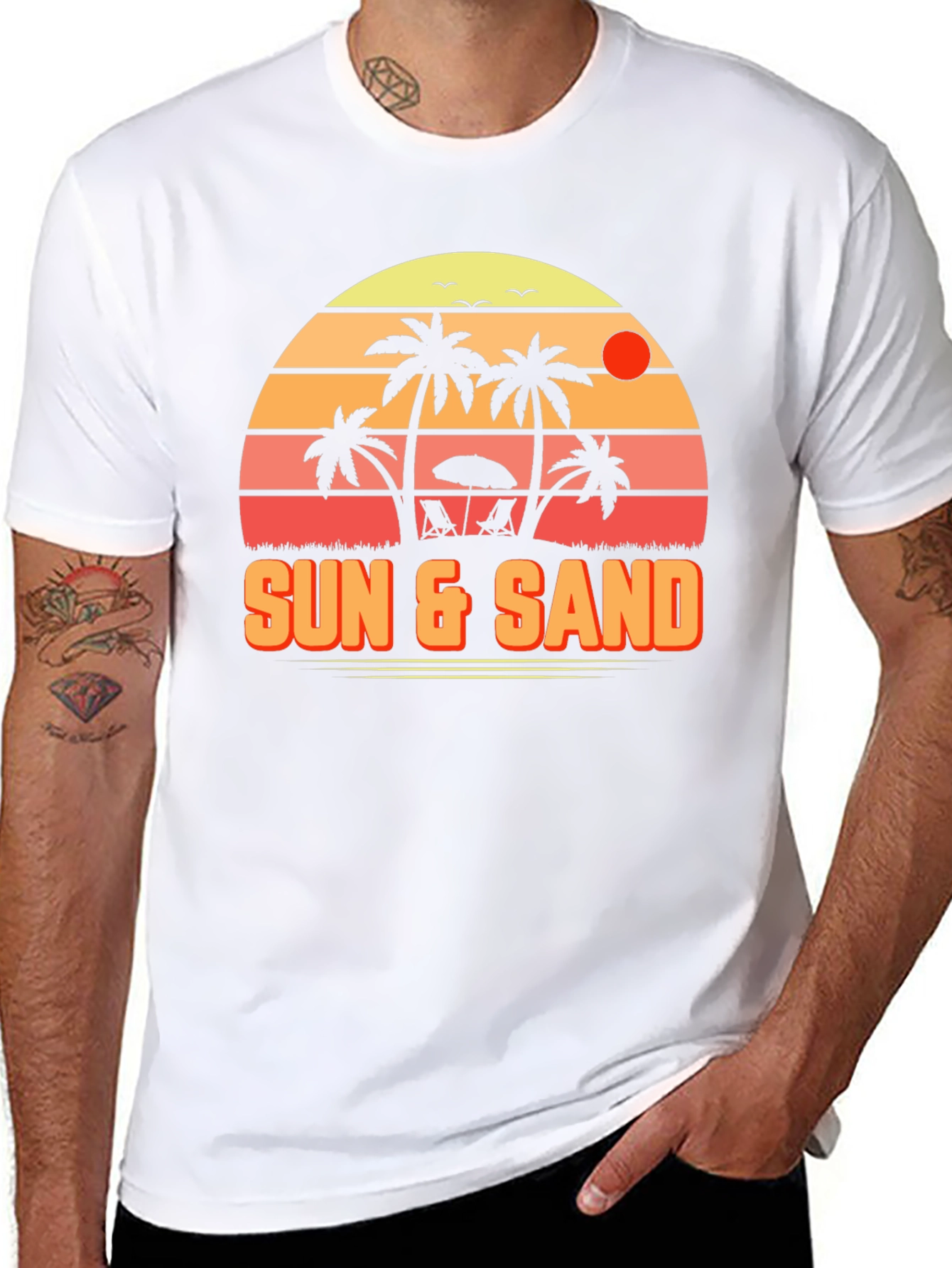 Sun & Sand Graphic Tee - Beach Vibes