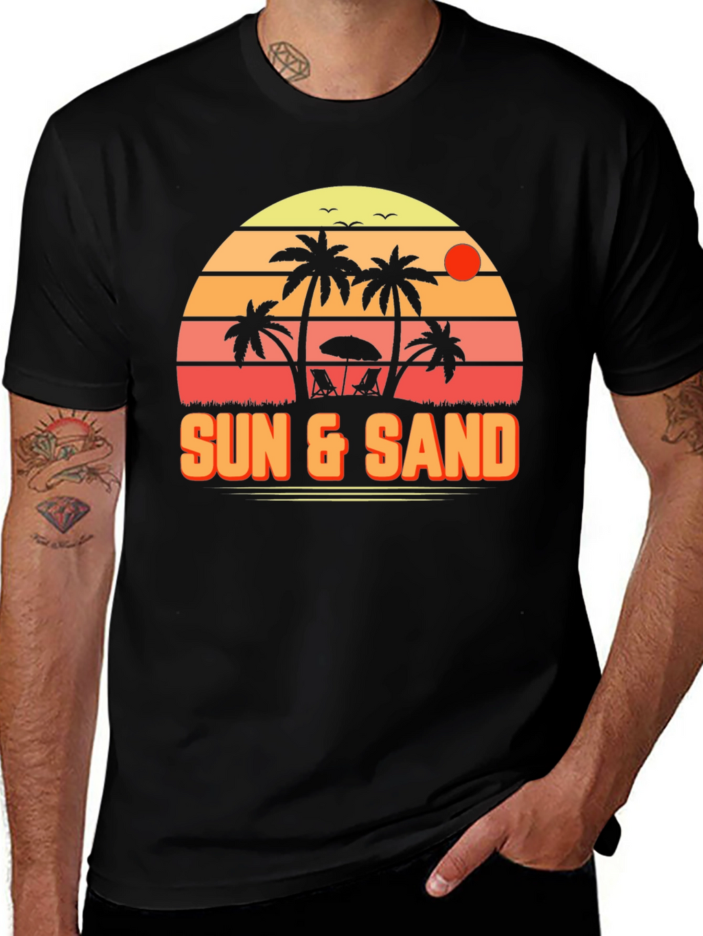 Sun & Sand Graphic Tee - Beach Vibes