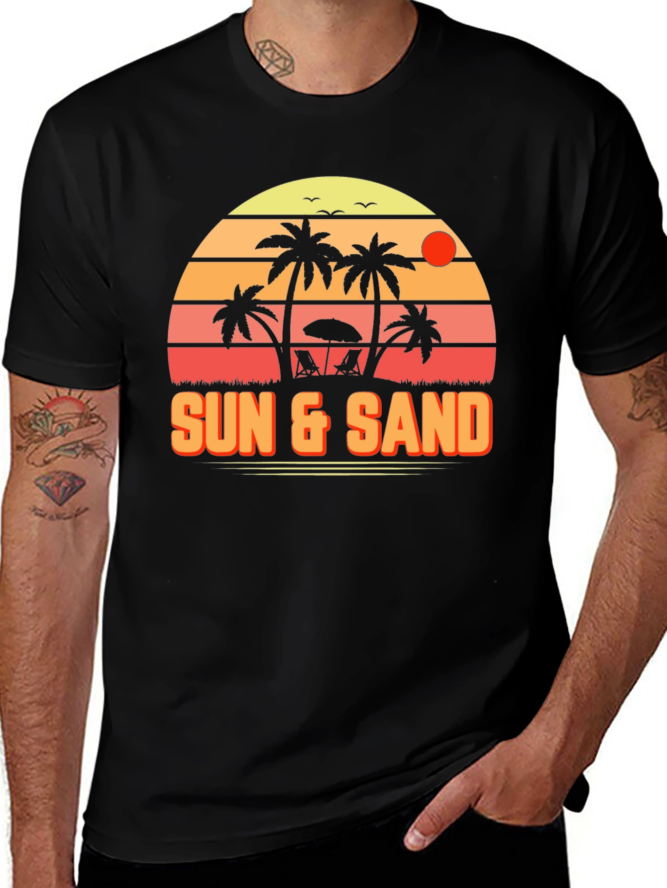 Sun & Sand Graphic Tee - Beach Vibes