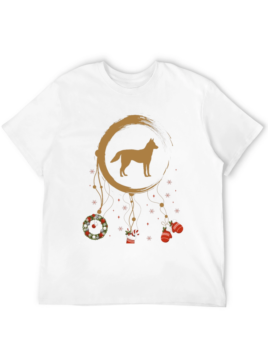 Dog Dream Catcher Christmas T-Shirt