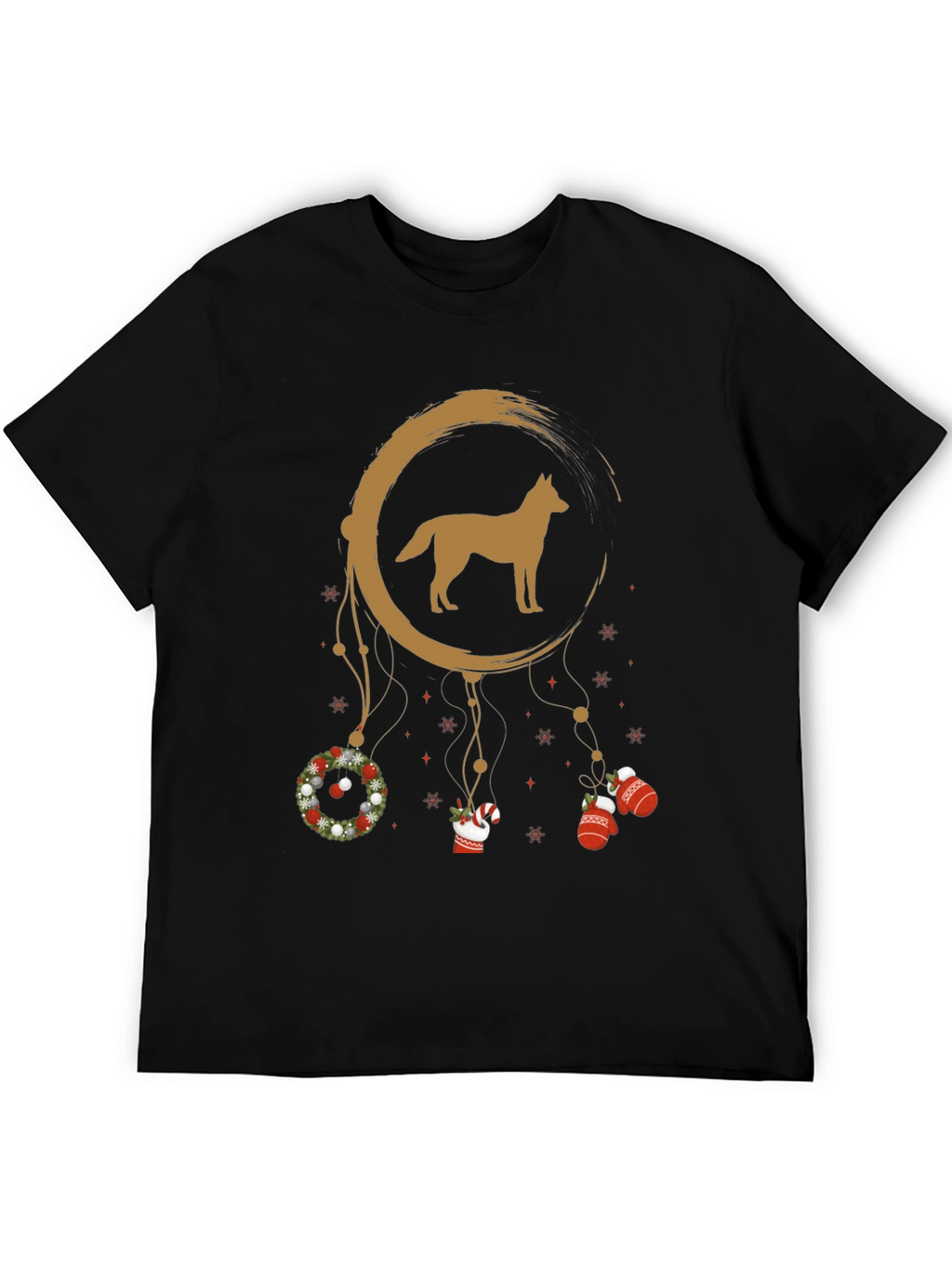 Dog Dream Catcher Christmas T-Shirt