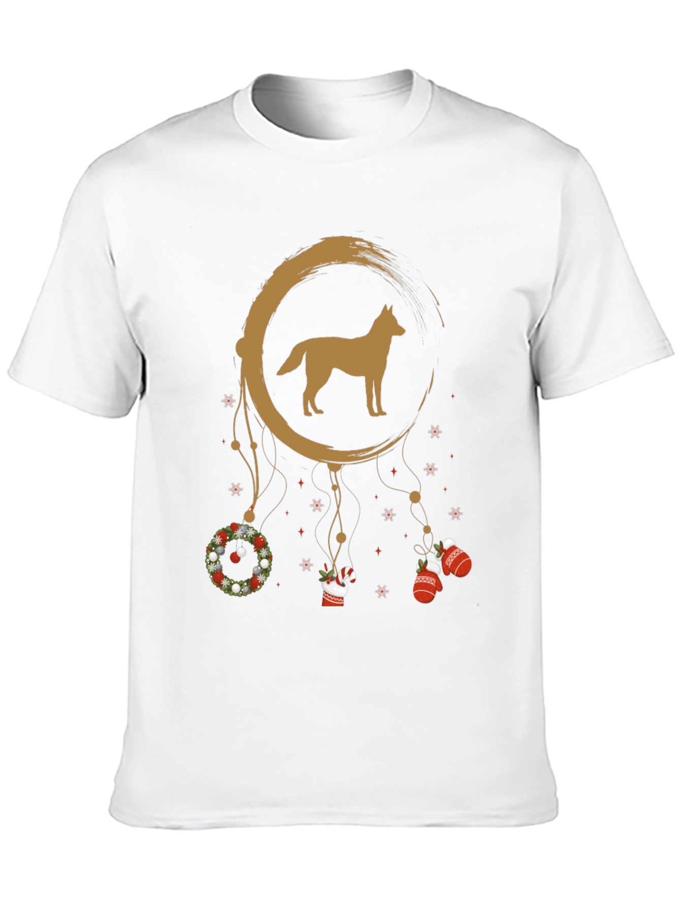 Dog Dream Catcher Christmas T-Shirt