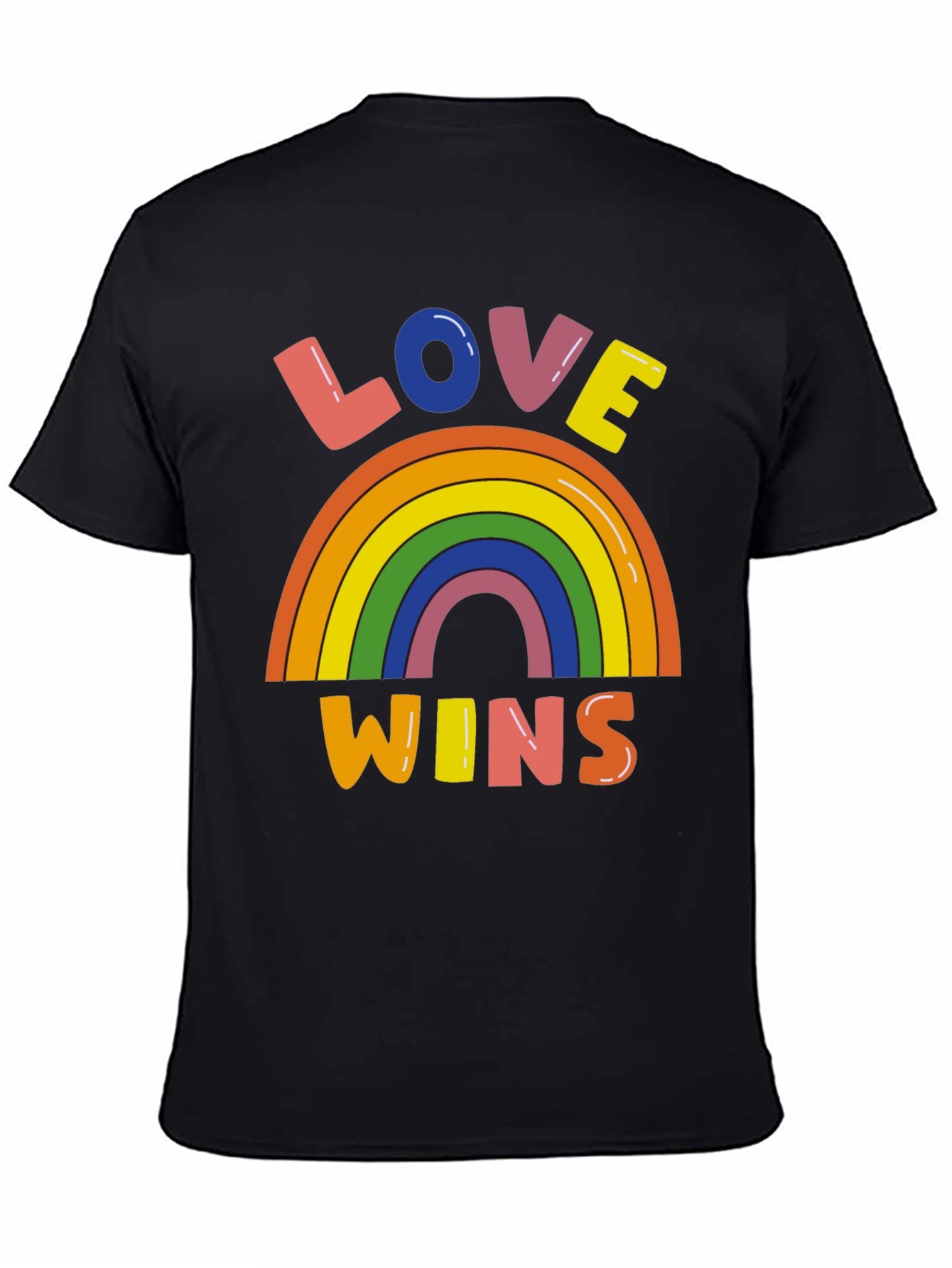 Love Wins Pride Rainbow T-Shirt