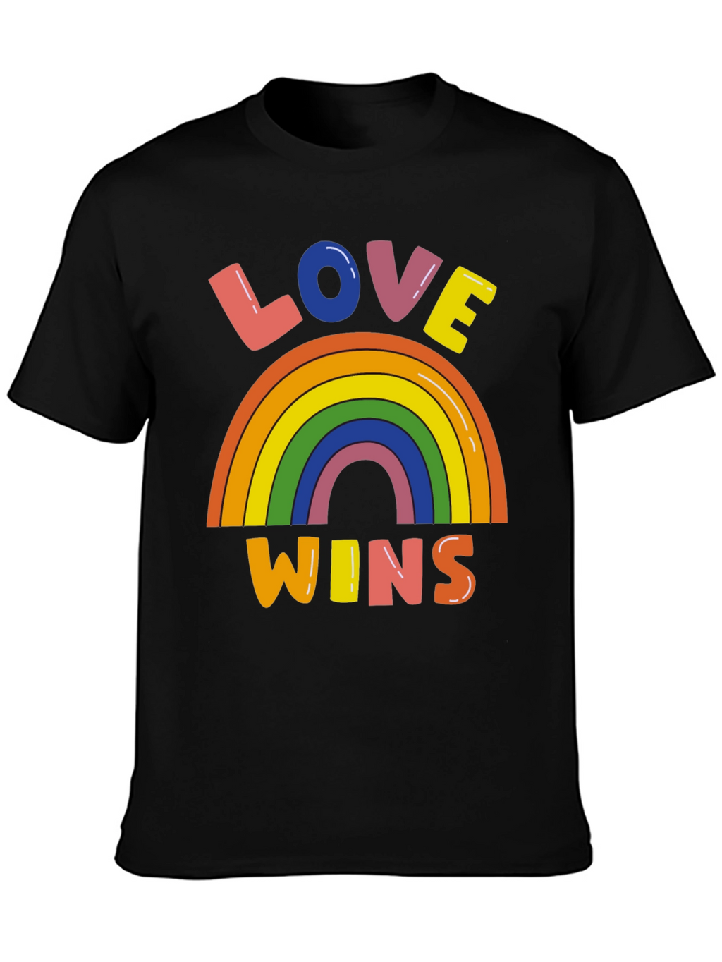 Love Wins Pride Rainbow T-Shirt