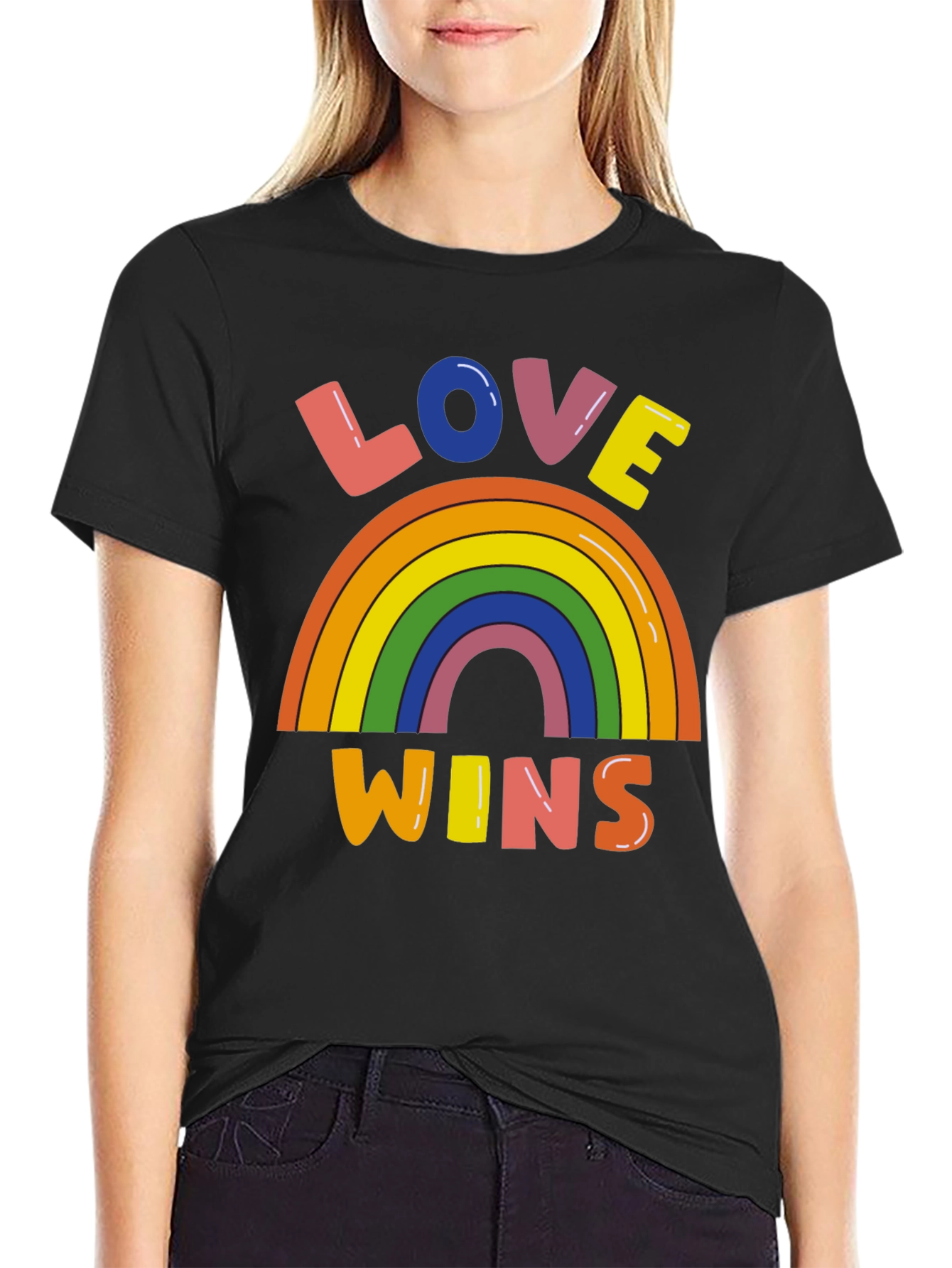 Love Wins Pride Rainbow T-Shirt