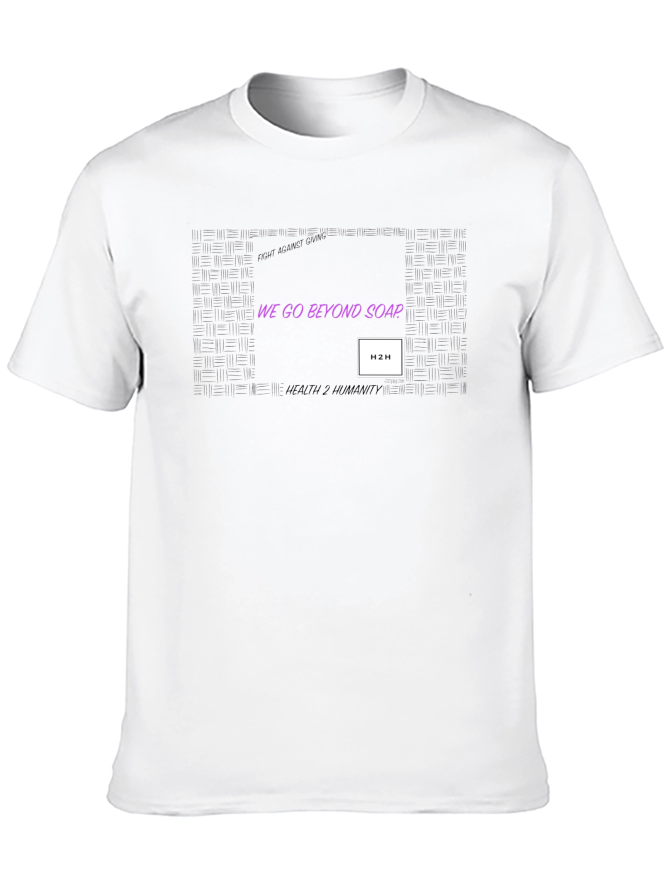 We Go Beyond Soap Black Graphic T-Shirt