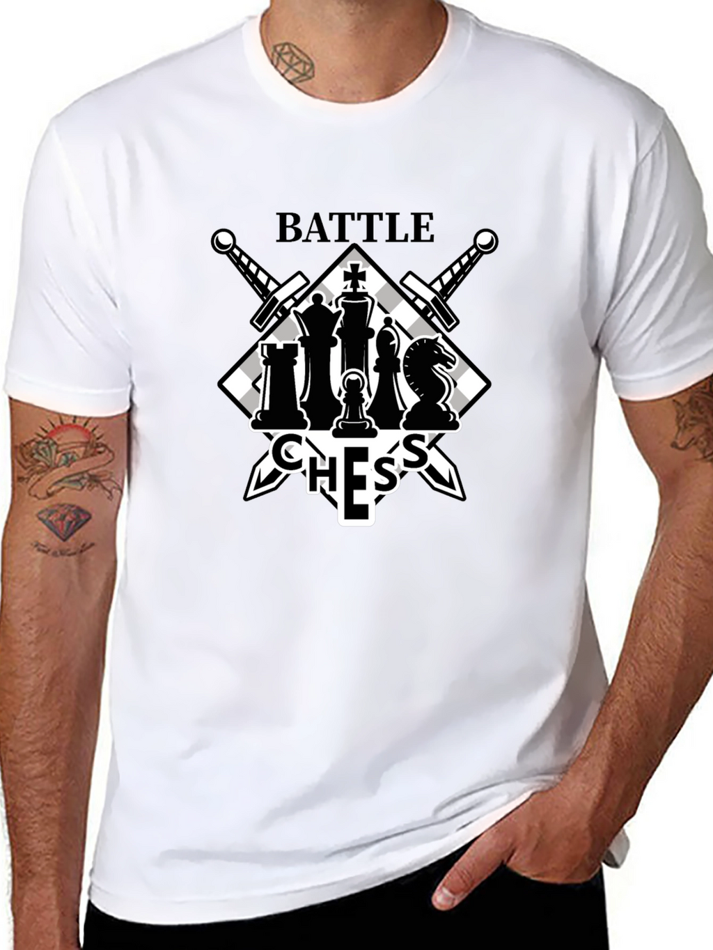 Battle Chess Graphic T-Shirt