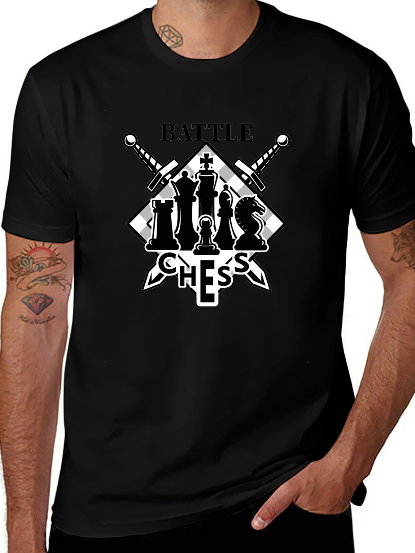 Battle Chess Graphic T-Shirt