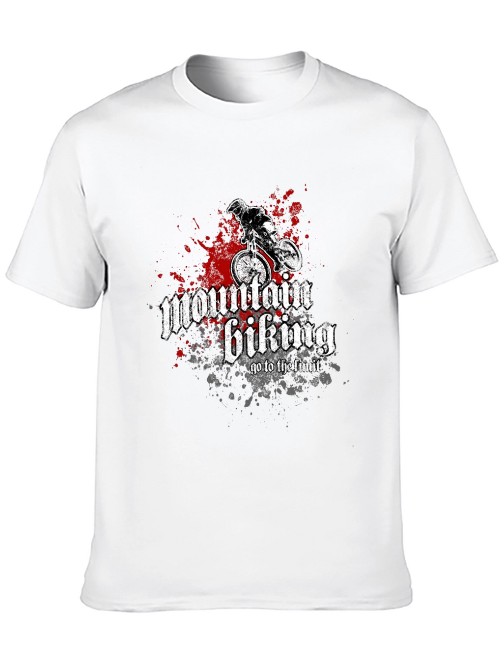 Mountain Biking Graphic Tee - Ride to the Limit!