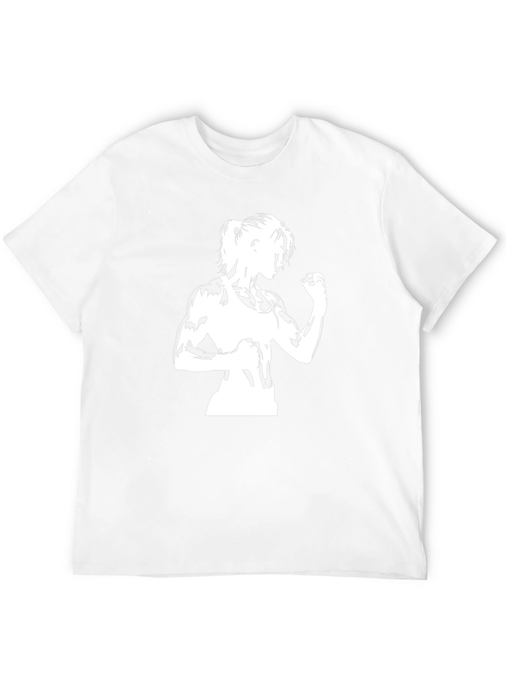 Fitness Graphic Tee - Black Cotton T-Shirt