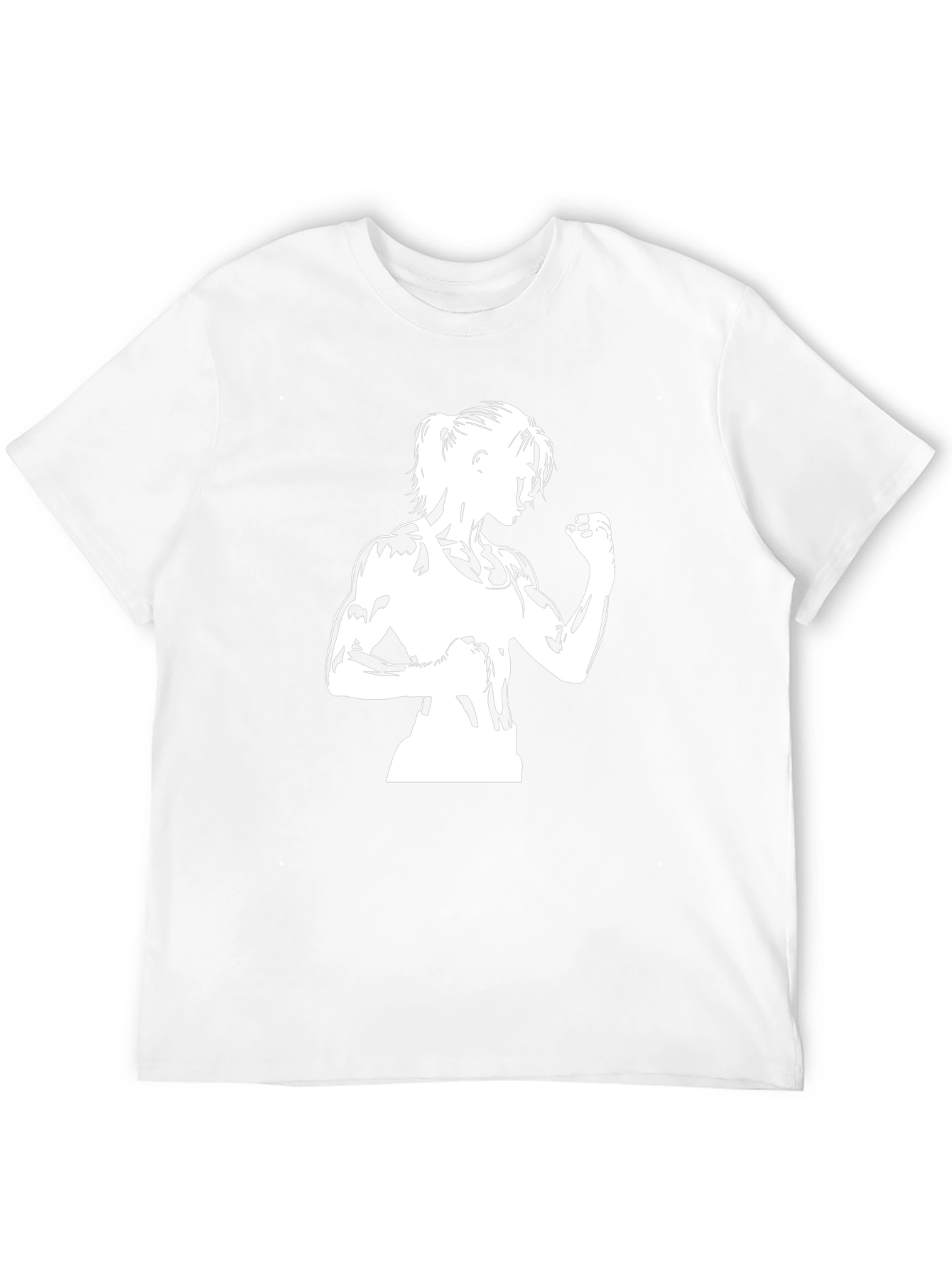 Fitness Graphic Tee - Black Cotton T-Shirt