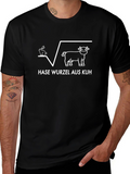 Hase Wurzel Aus Kuh Graphic T-Shirt