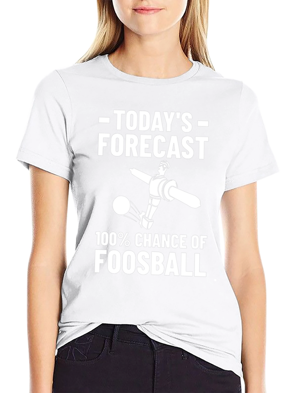 Funny Foosball T-Shirt - Todays Forecast