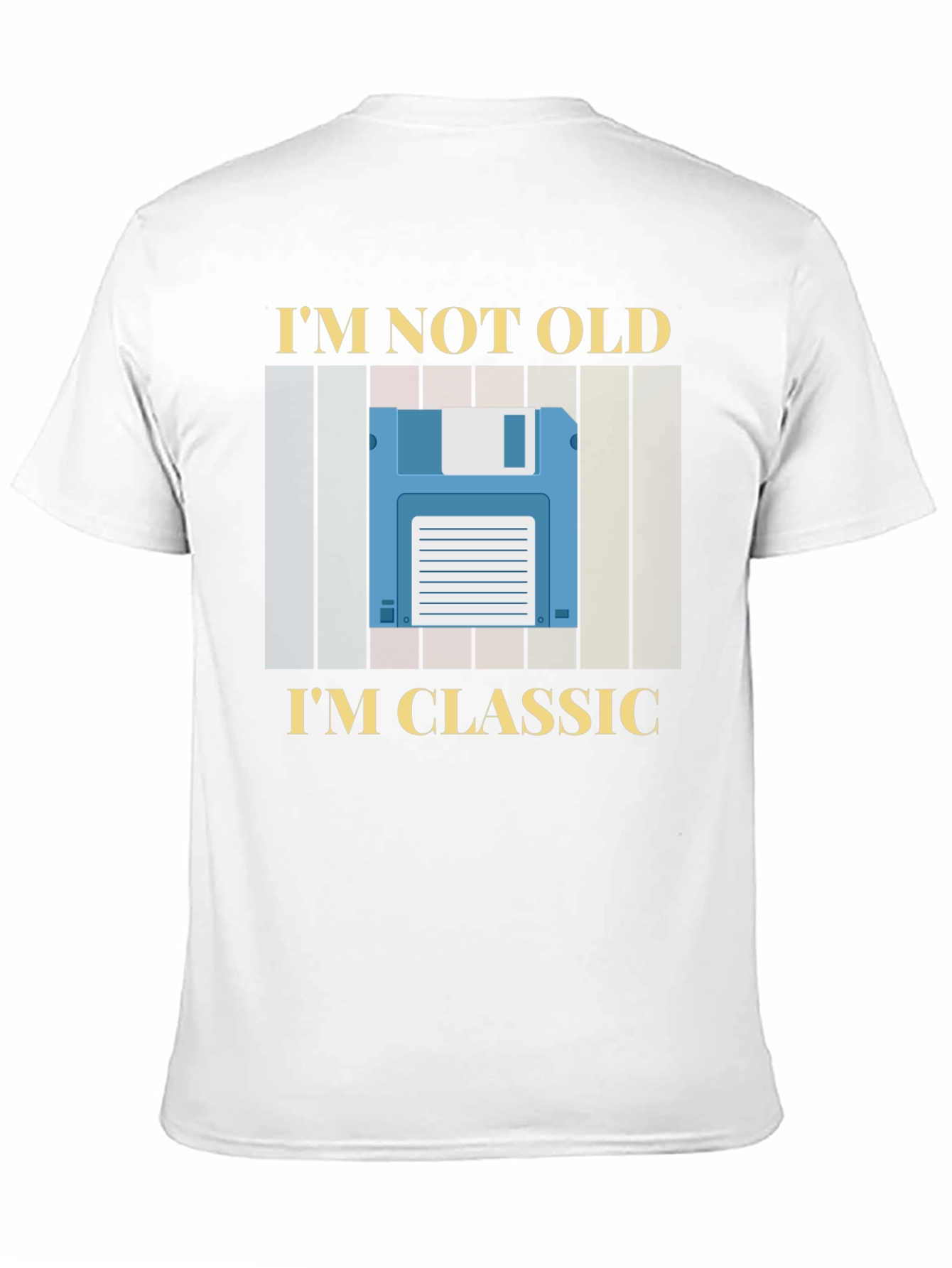 Im Not Old Im Classic Retro Floppy Disk T-Shirt
