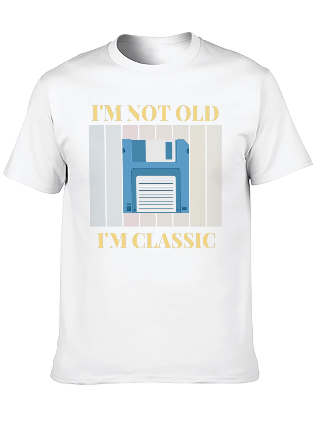 Im Not Old Im Classic Retro Floppy Disk T-Shirt