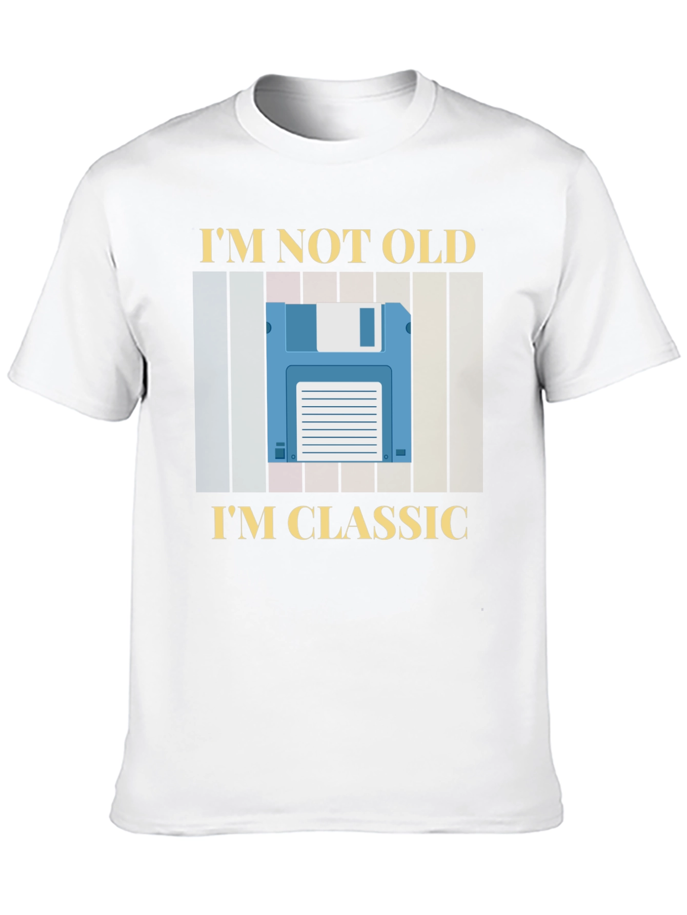 Im Not Old Im Classic Retro Floppy Disk T-Shirt