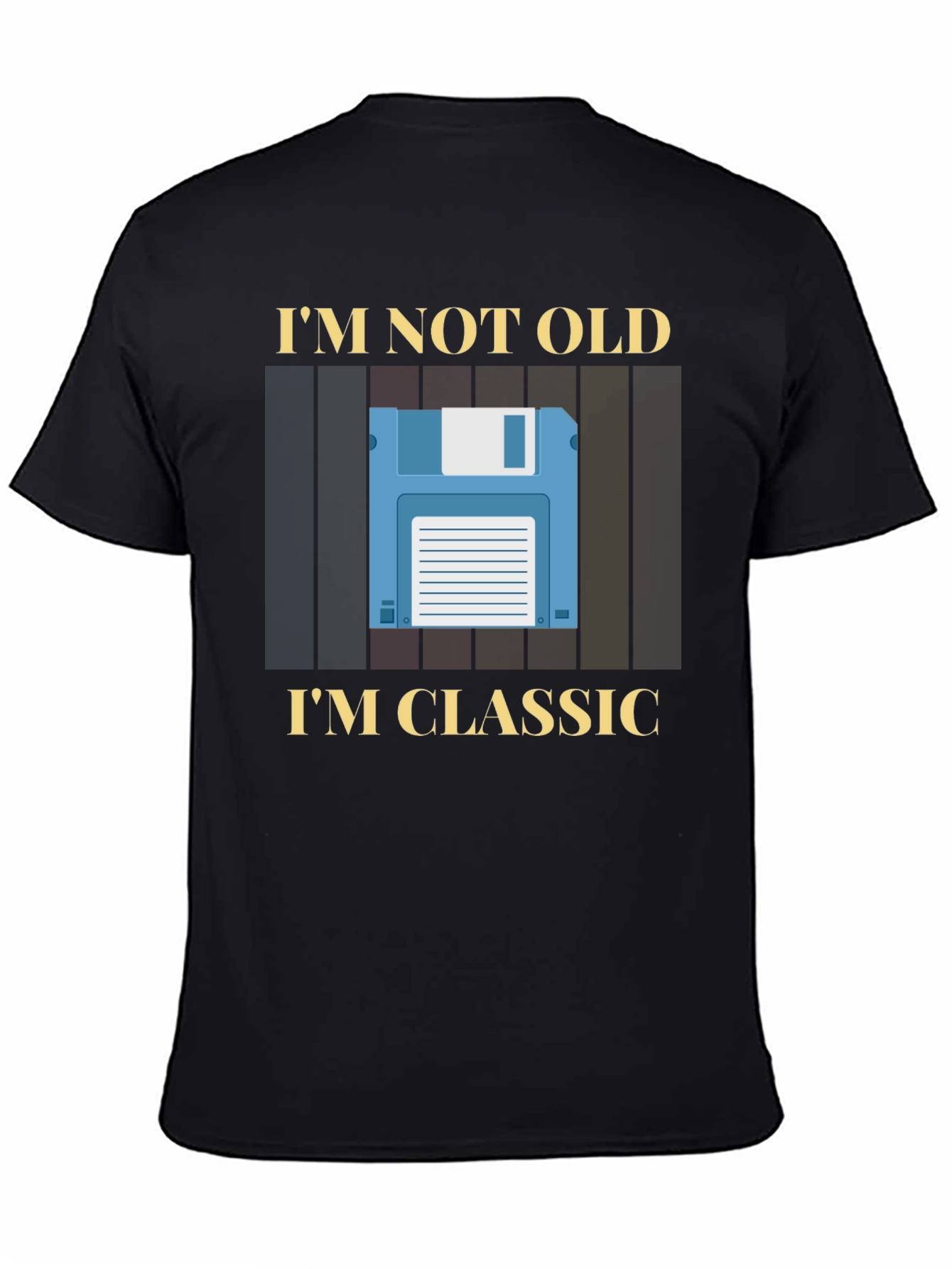 Im Not Old Im Classic Retro Floppy Disk T-Shirt