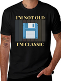 Im Not Old Im Classic Retro Floppy Disk T-Shirt