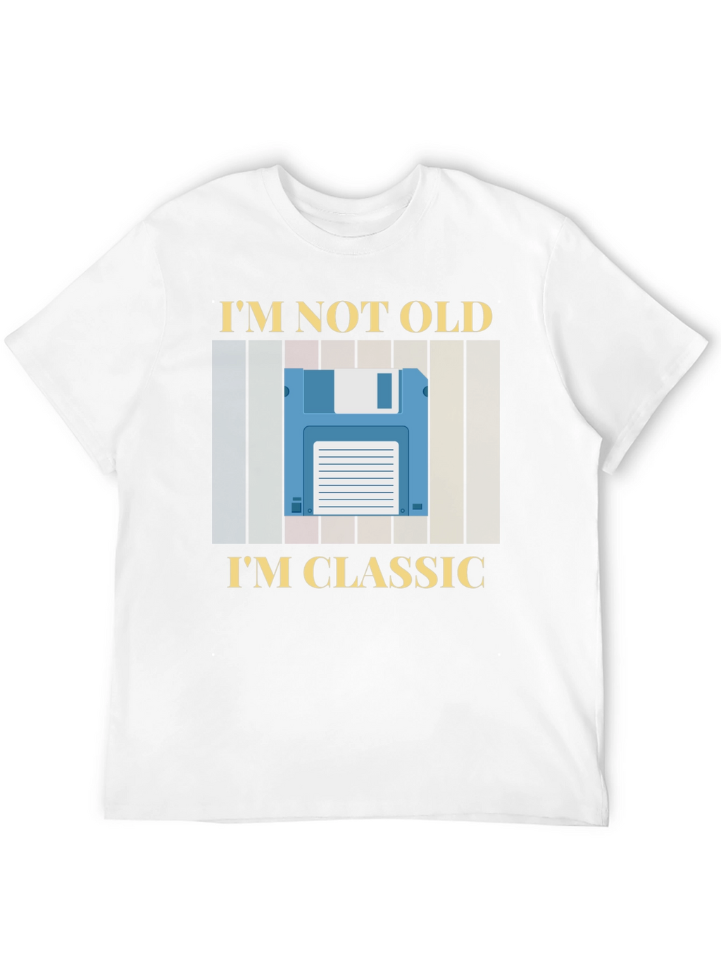 Im Not Old Im Classic Retro Floppy Disk T-Shirt