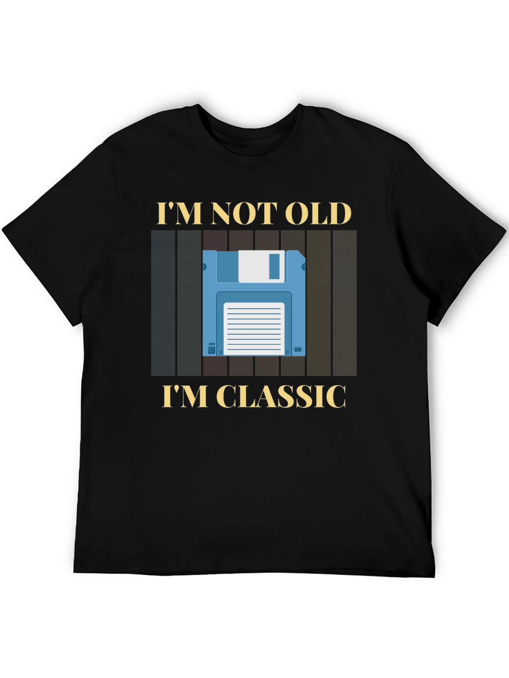 Im Not Old Im Classic Retro Floppy Disk T-Shirt