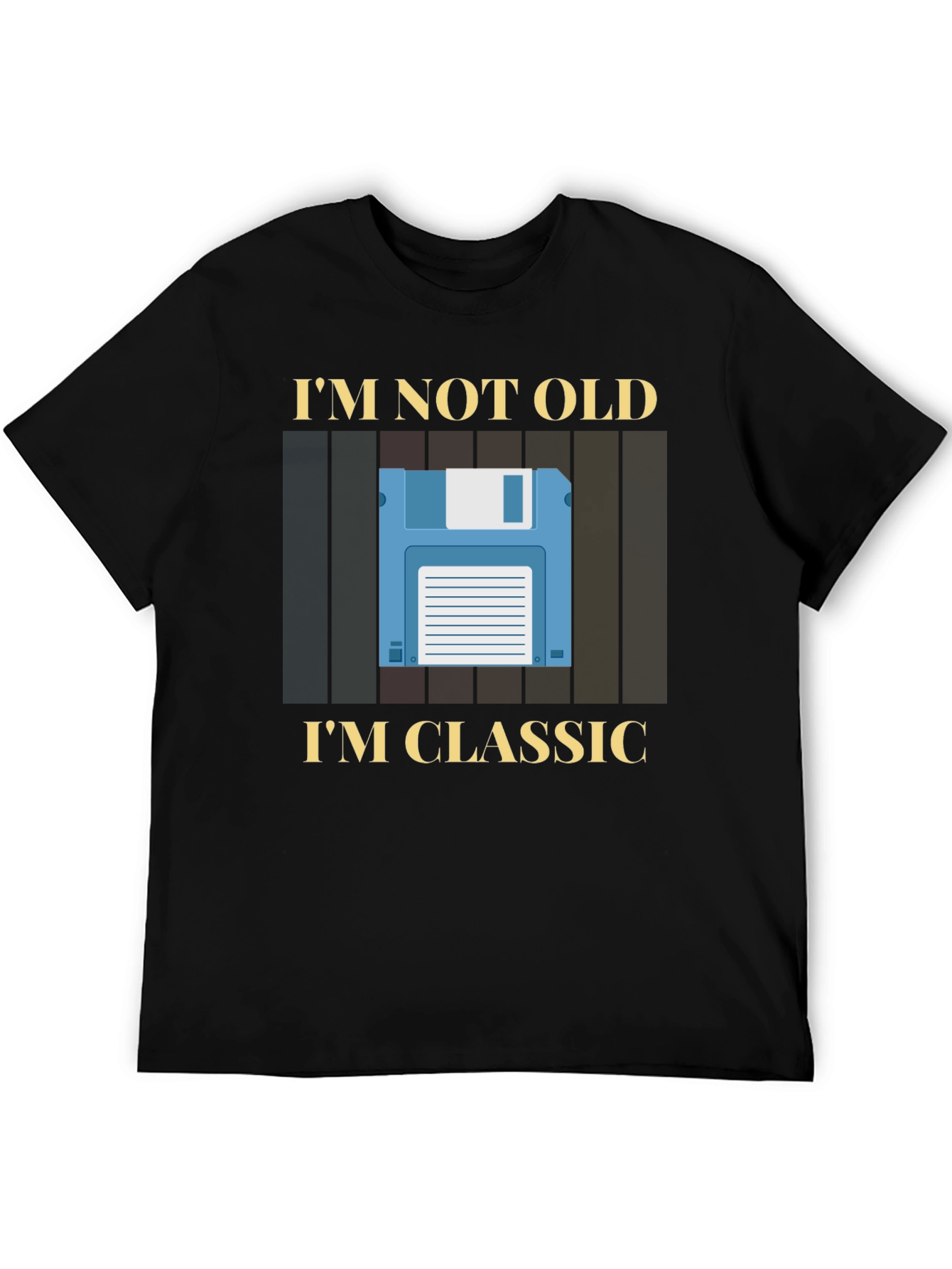 Im Not Old Im Classic Retro Floppy Disk T-Shirt