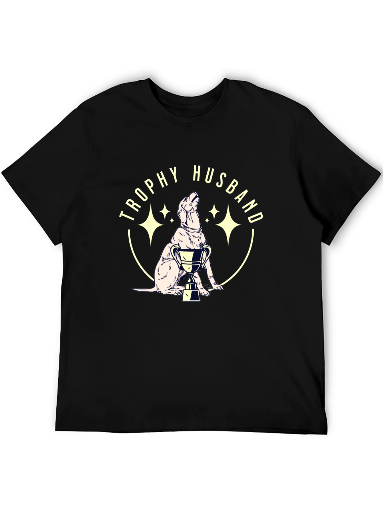 Trophy Husband Dog T-Shirt – Funny Graphic Humor Tee