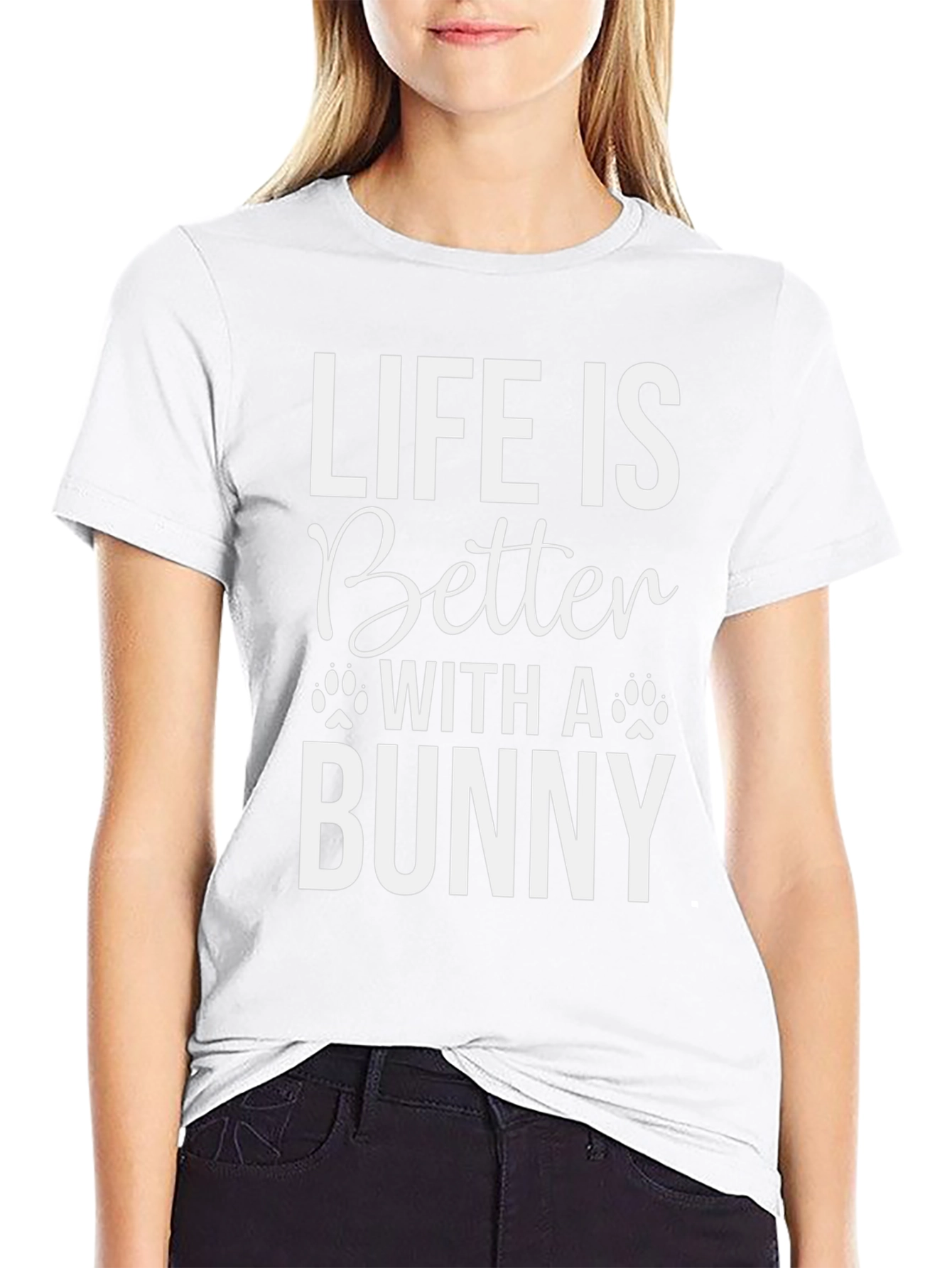 Life is Better with a Bunny T-Shirt