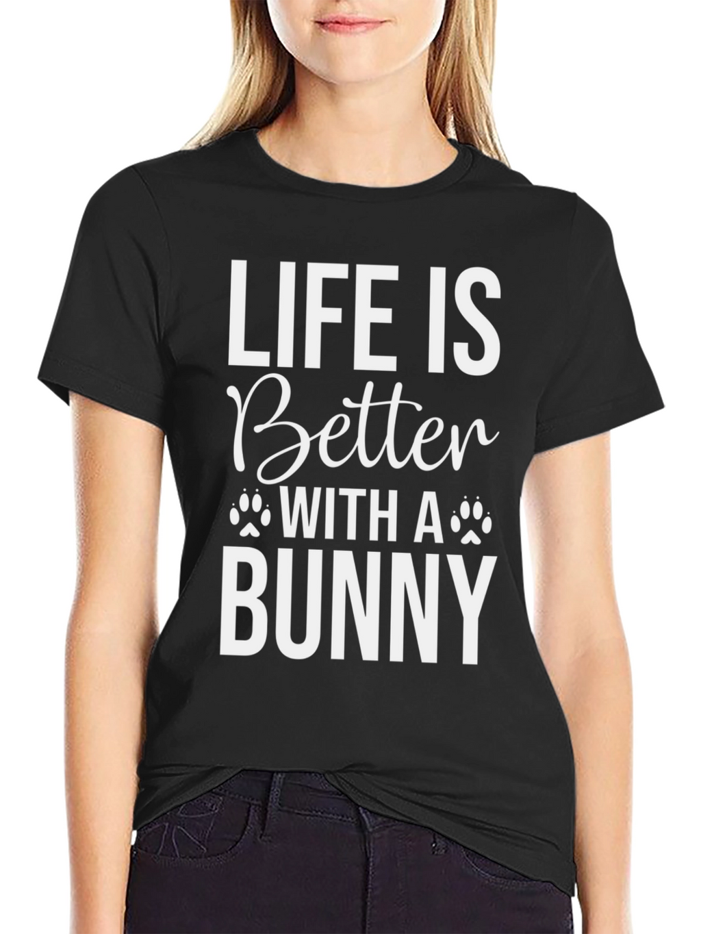 Life is Better with a Bunny T-Shirt