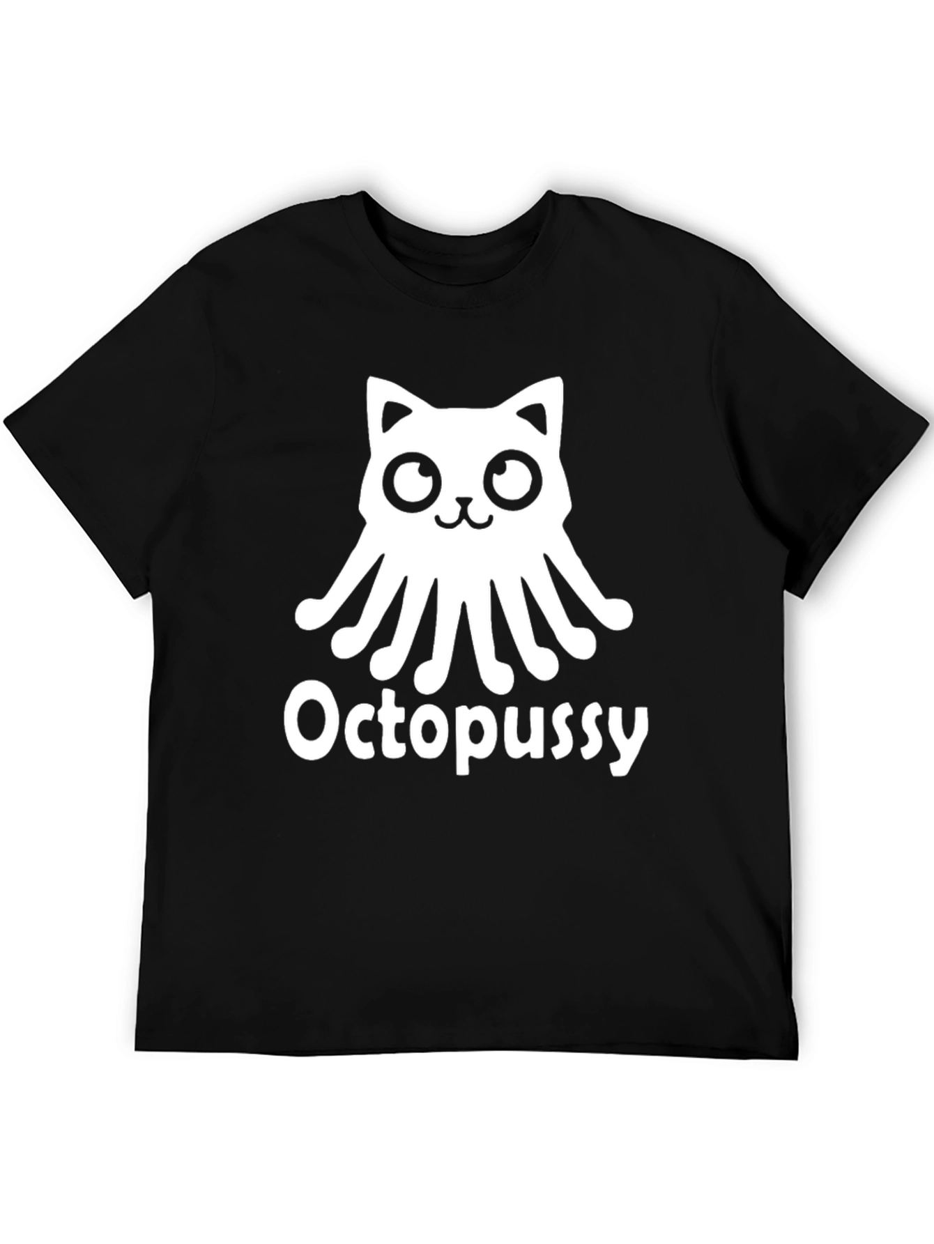 Octopussy T-Shirt - Cat Octopus Graphic Tee