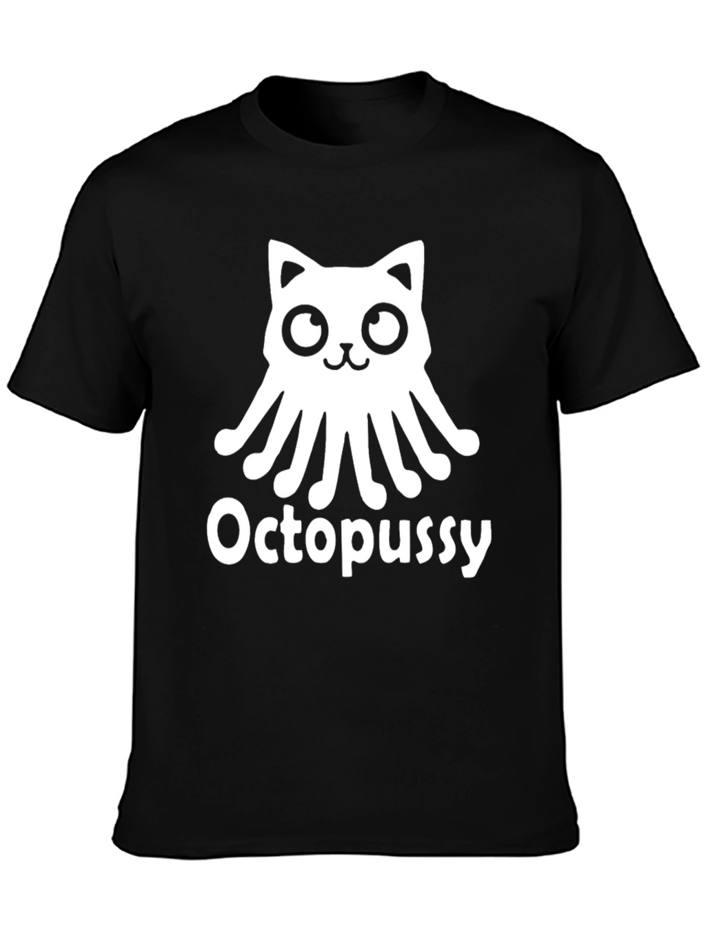 Octopussy T-Shirt - Cat Octopus Graphic Tee