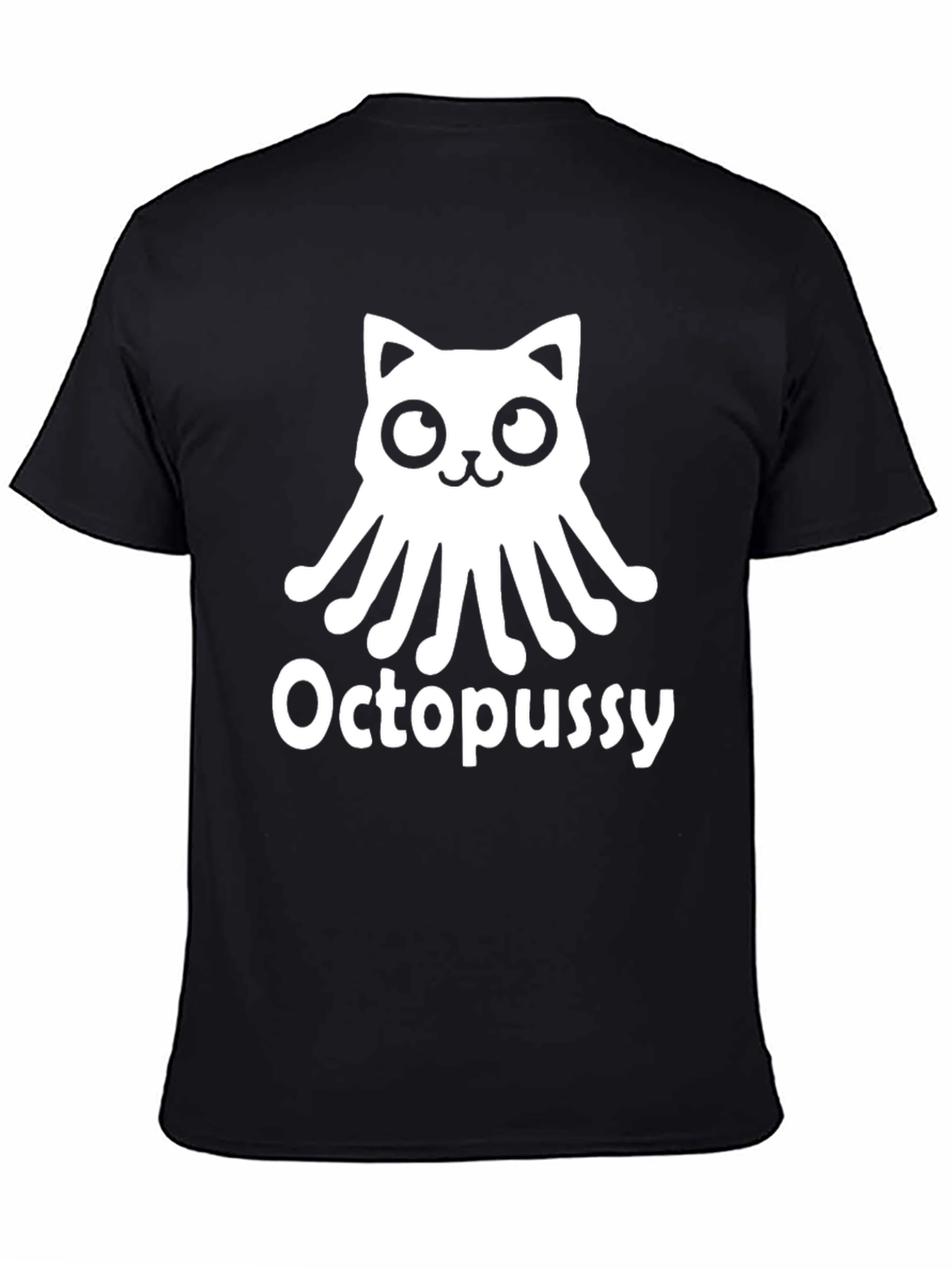 Octopussy T-Shirt - Cat Octopus Graphic Tee