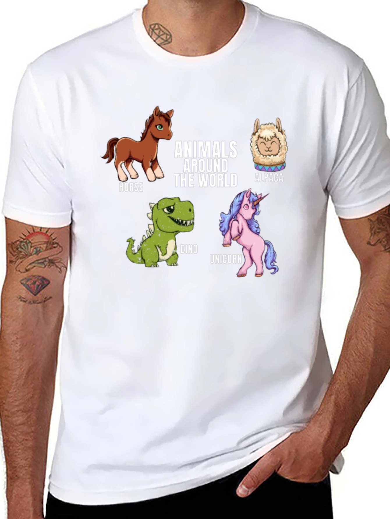 Animals Around the World T-Shirt