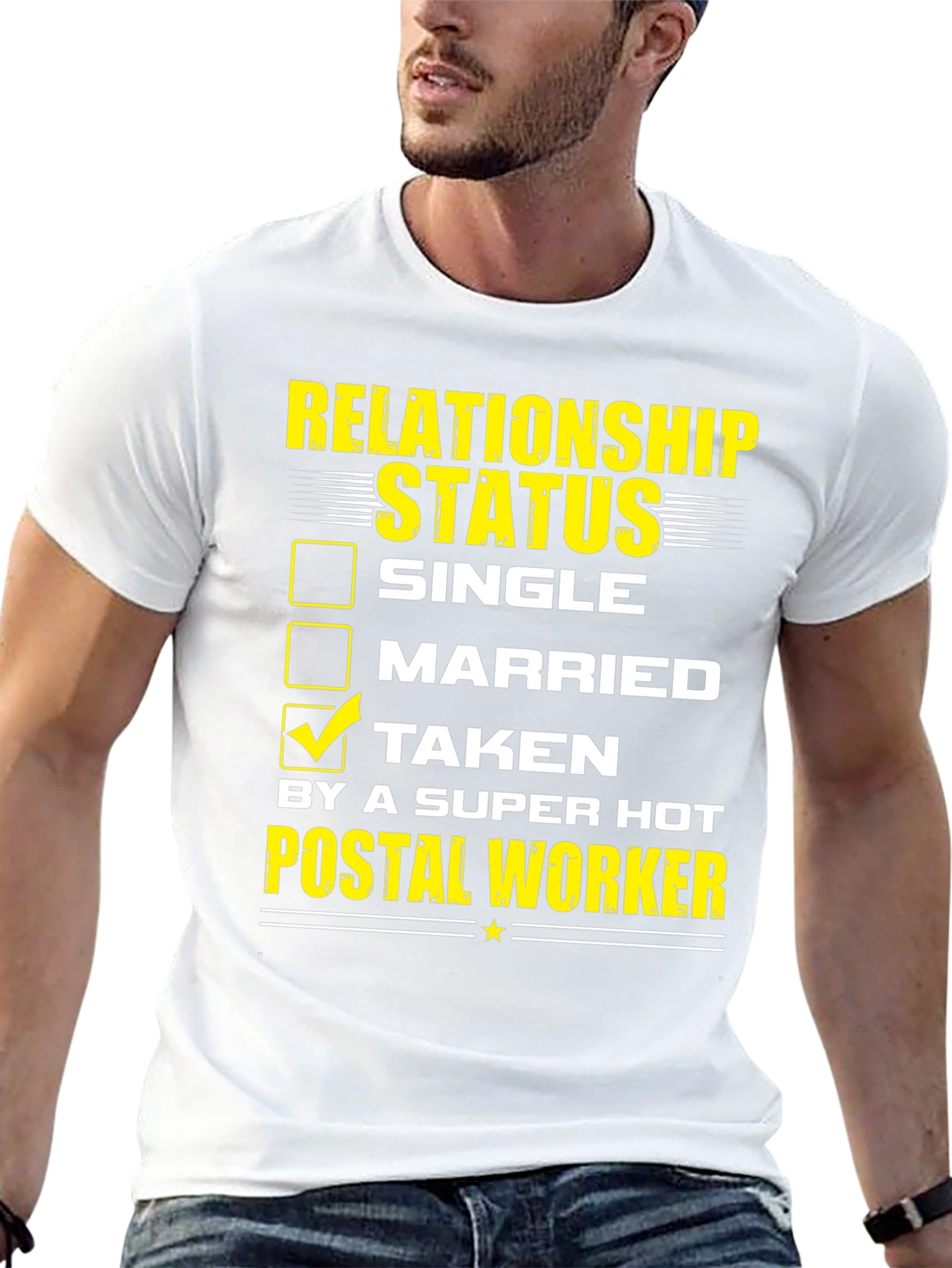Relationship Status Taken Postal Worker T-Shirt