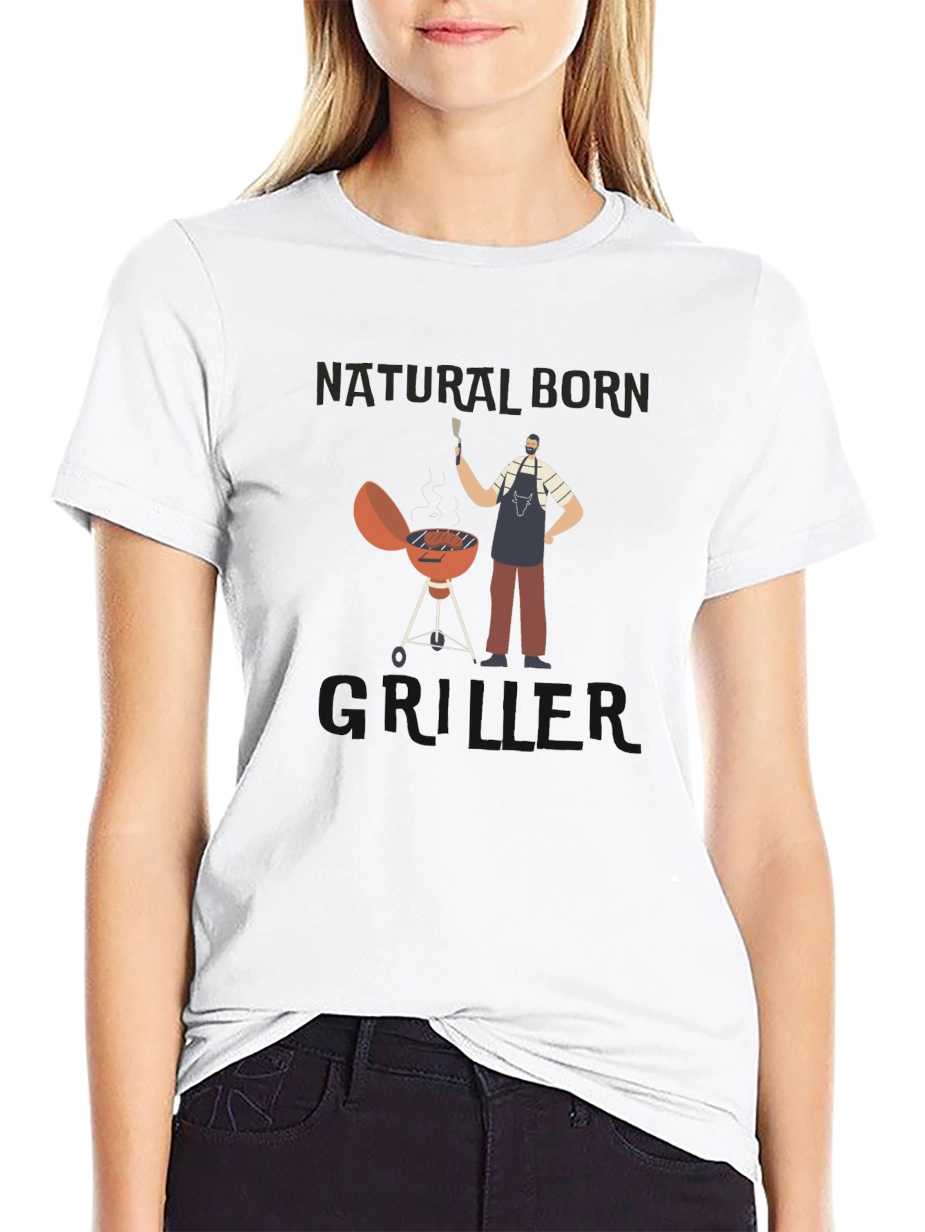 Natural Born Griller Graphic T-Shirt
