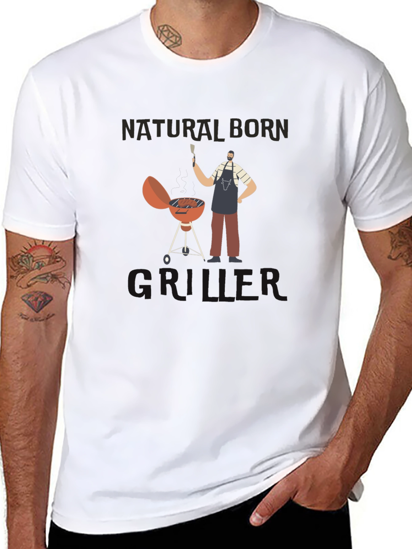 Natural Born Griller Graphic T-Shirt