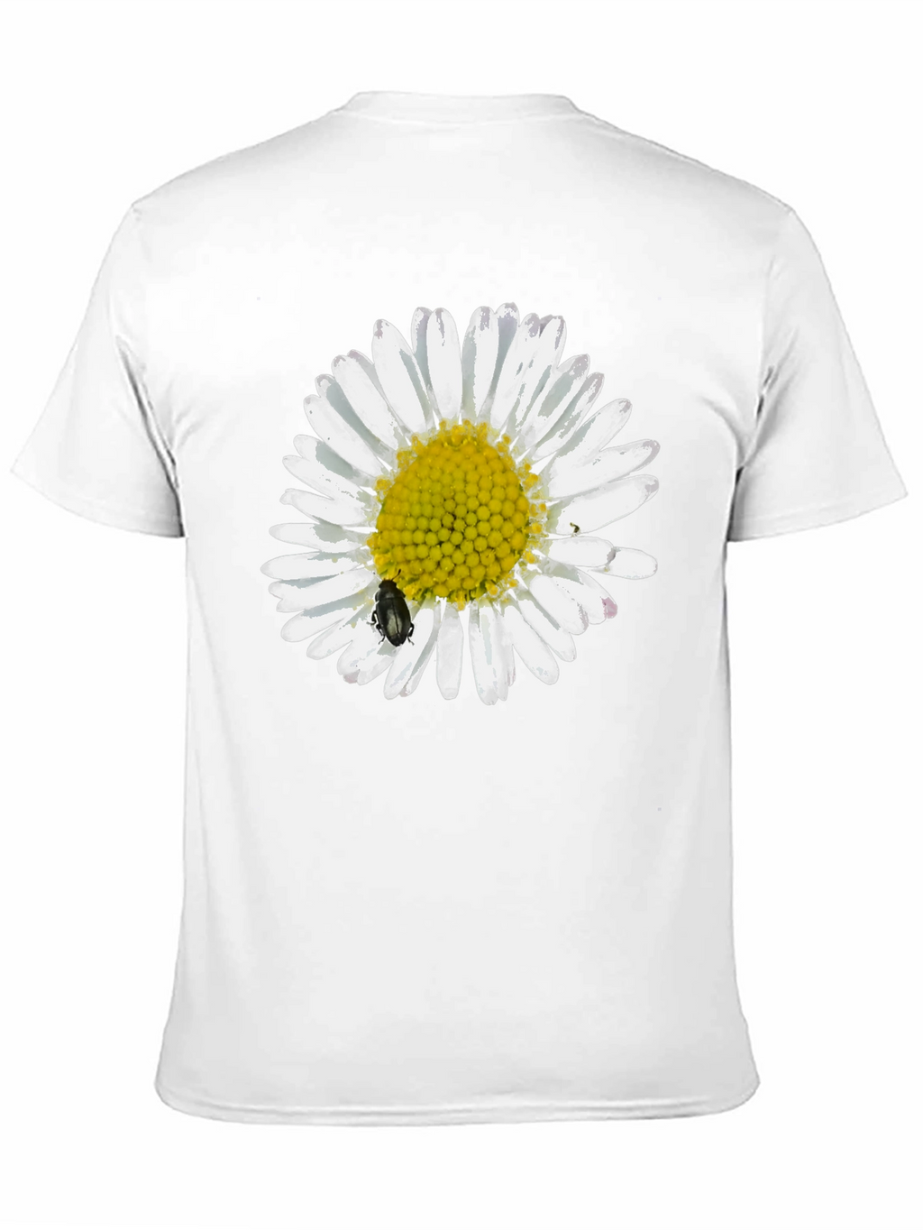 Daisy Graphic Tee - Black Casual T-Shirt
