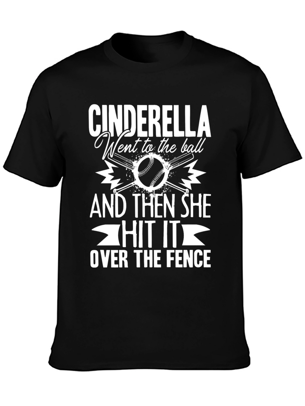 Cinderella Baseball Hit T-Shirt