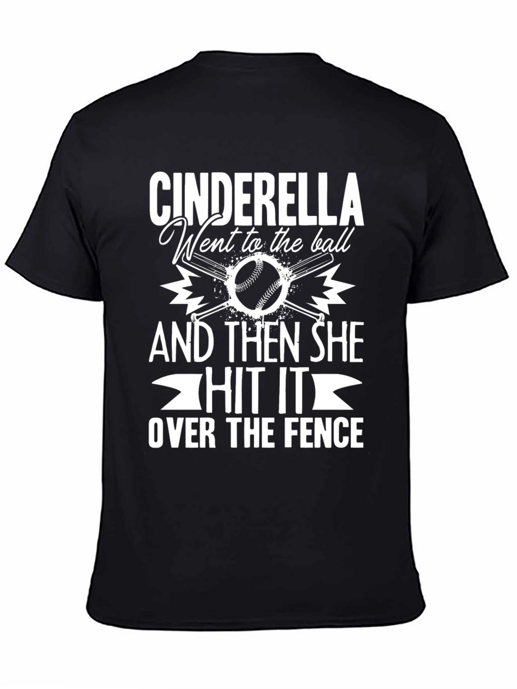 Cinderella Baseball Hit T-Shirt