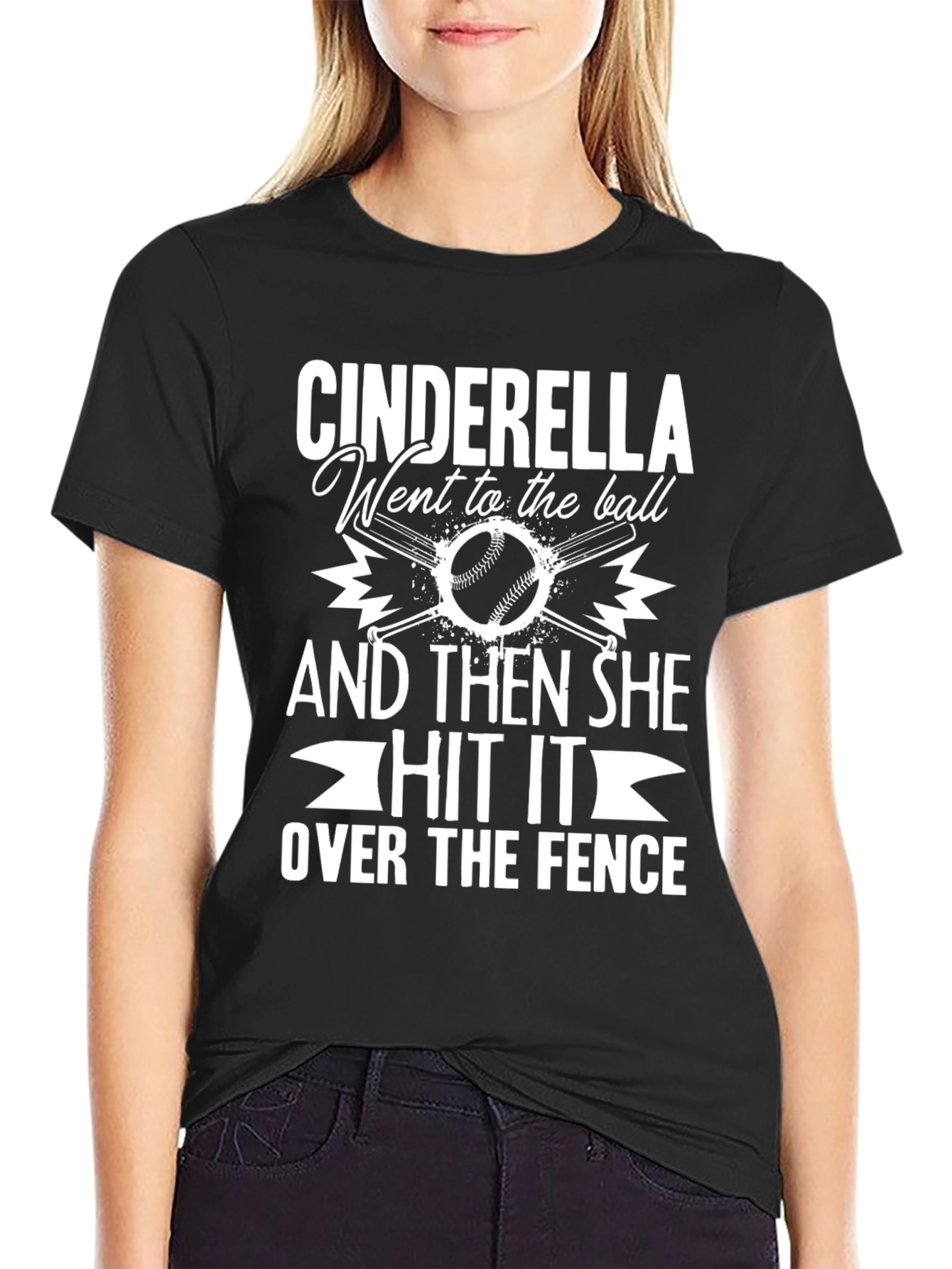Cinderella Baseball Hit T-Shirt