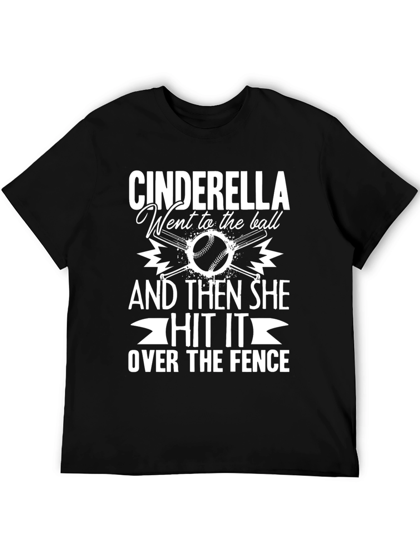 Cinderella Baseball Hit T-Shirt