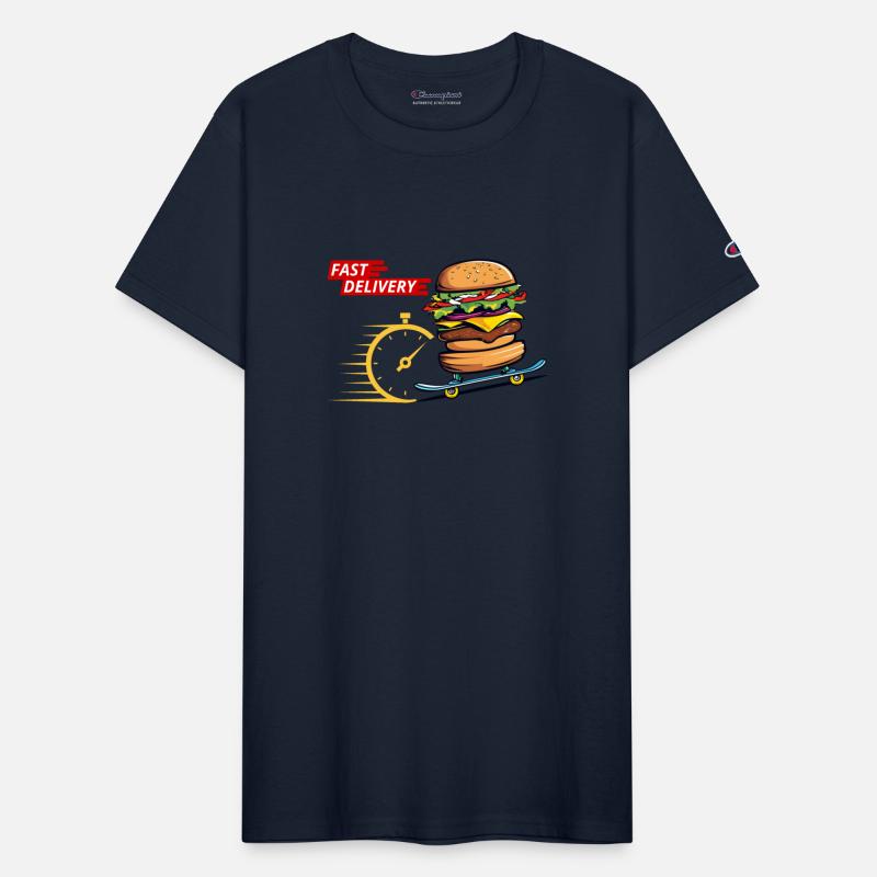 Fast Food Fast Delivery Hamburger
