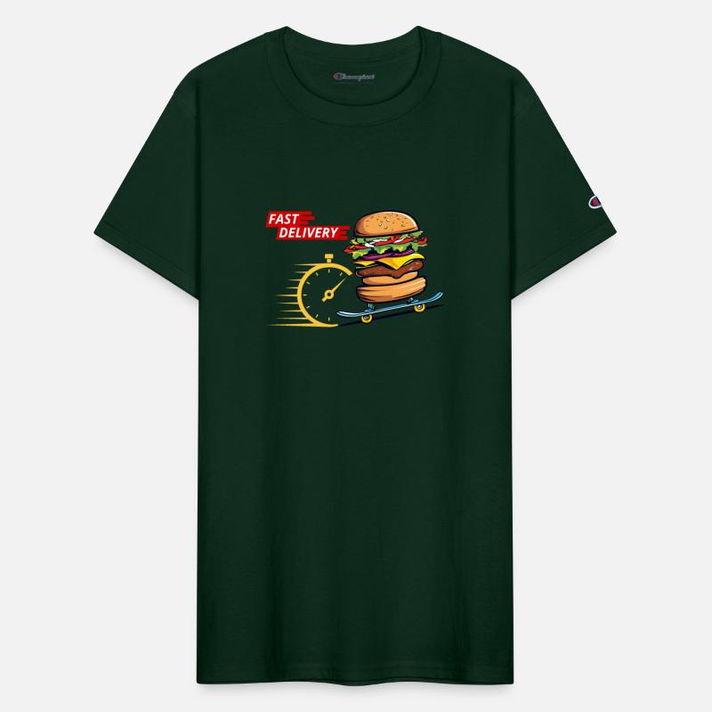 Fast Food Fast Delivery Hamburger