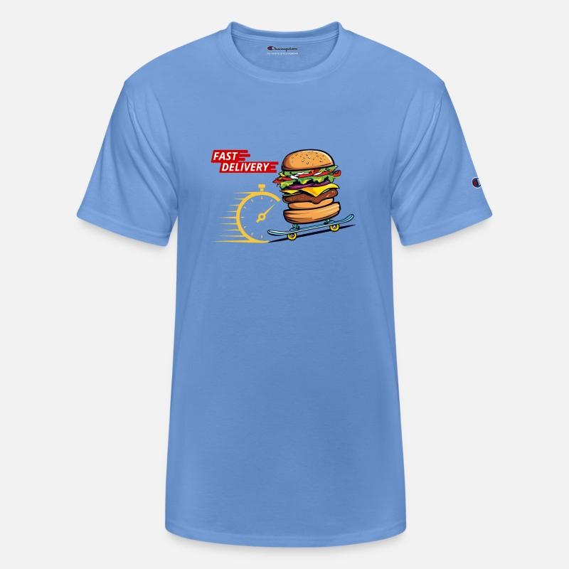 Fast Food Fast Delivery Hamburger