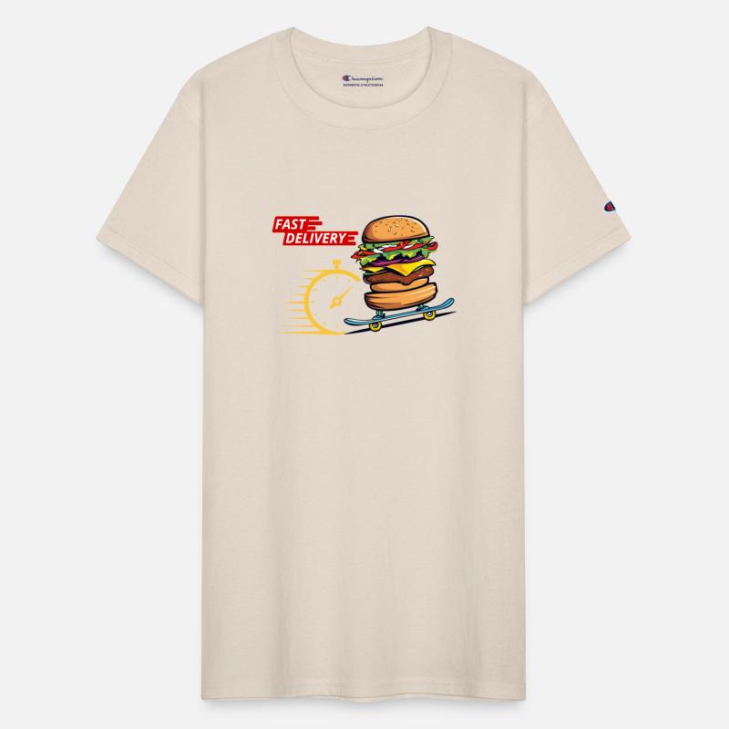 Fast Food Fast Delivery Hamburger