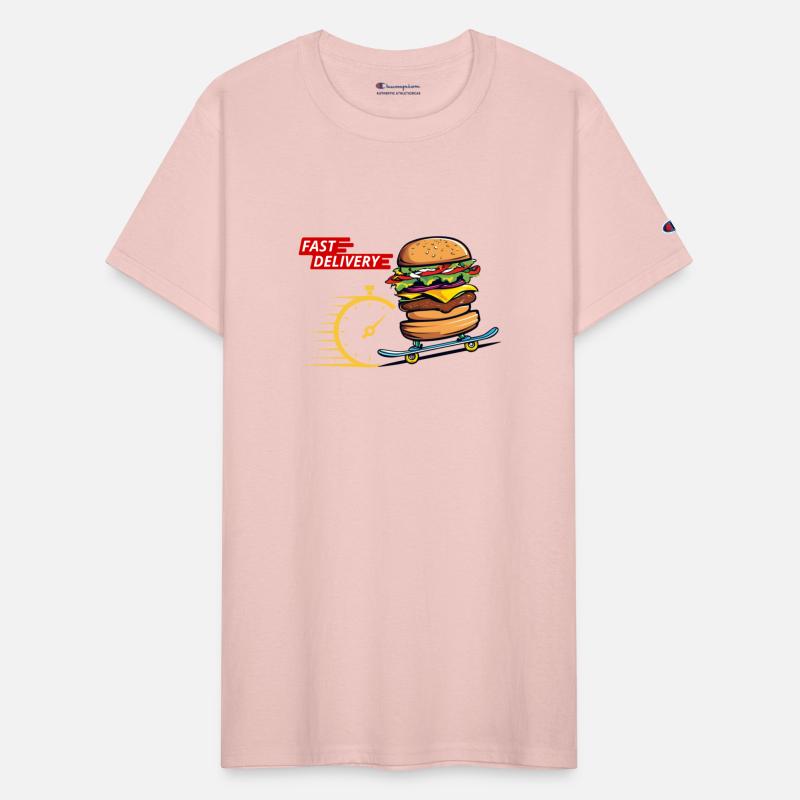 Fast Food Fast Delivery Hamburger