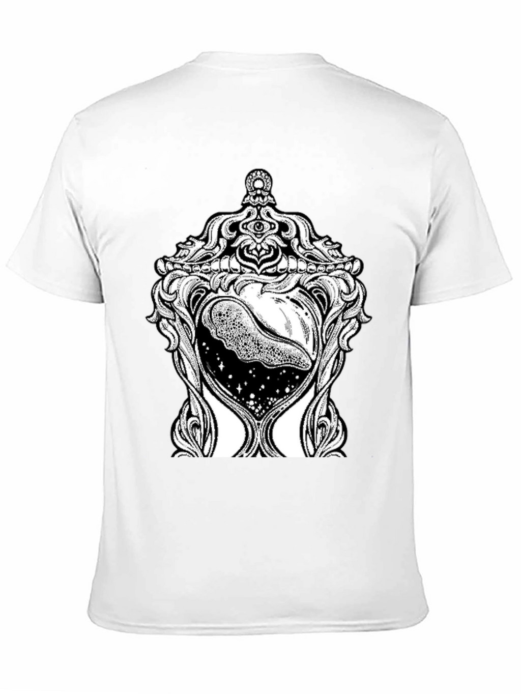 Mystic Hourglass Graphic Tee - Black