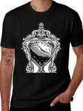 Mystic Hourglass Graphic Tee - Black